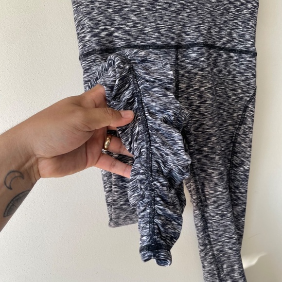 Lululemon Ready To Rulu Tight *28" Spaced Out Space Dye Black White - Picture 7 of 11